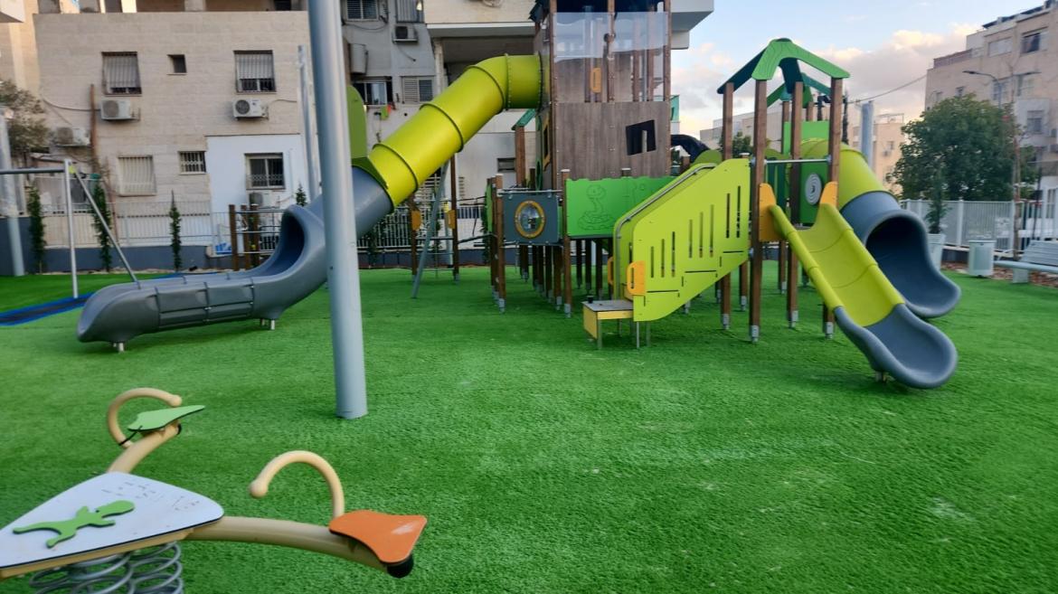 גינה חדשה ברח' חזון דוד -שערי תשובה